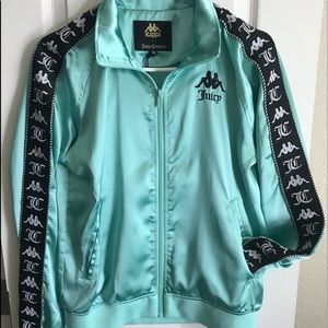 NWT Kappa X Juicy Couture Egira mint green black athleisure track casual…